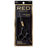 Red Premium HSCA65 Straight Hair Shear 6 1\/2\"